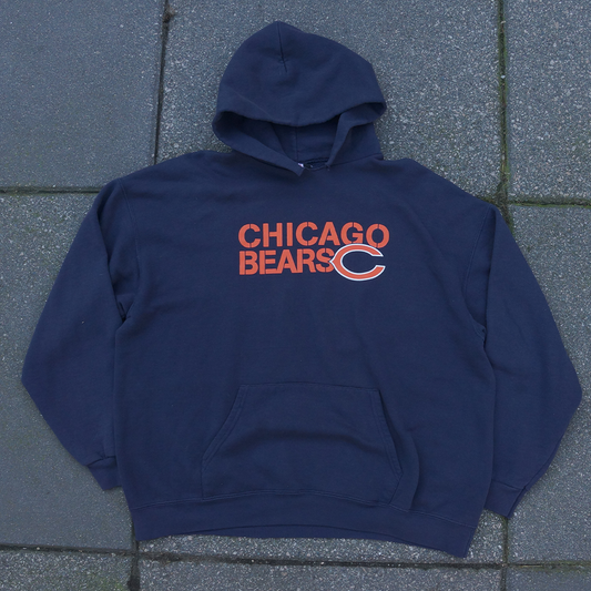 Chicago Bear Faded Navy Blue