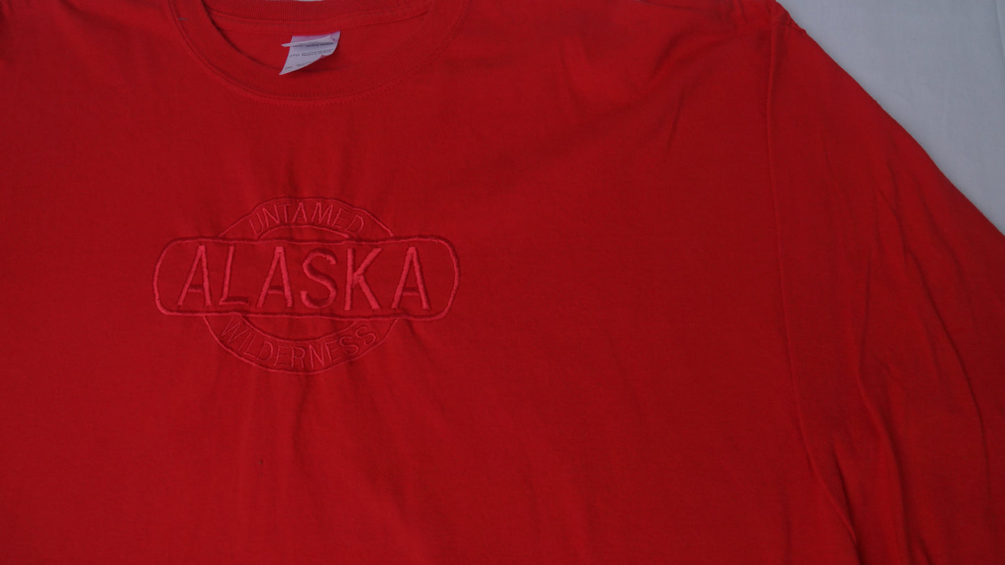 Alaska Untamed Wilderness Red on Red