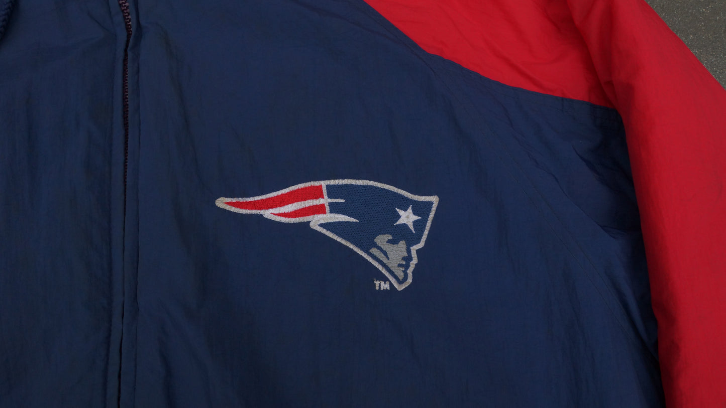 New England Patriots Logo Athletic Full-Zip (L)