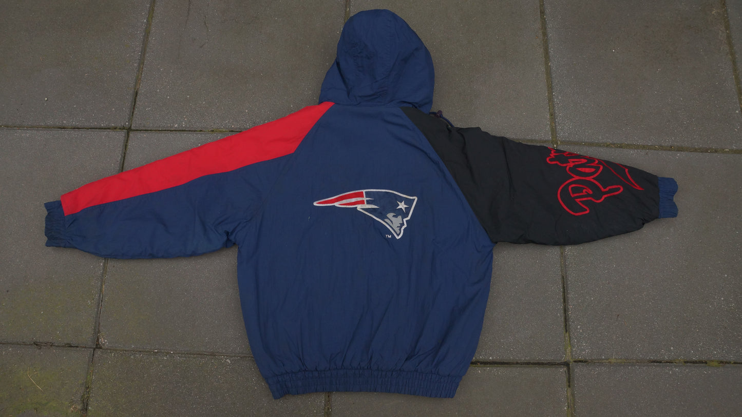 New England Patriots Logo Athletic Full-Zip (L)