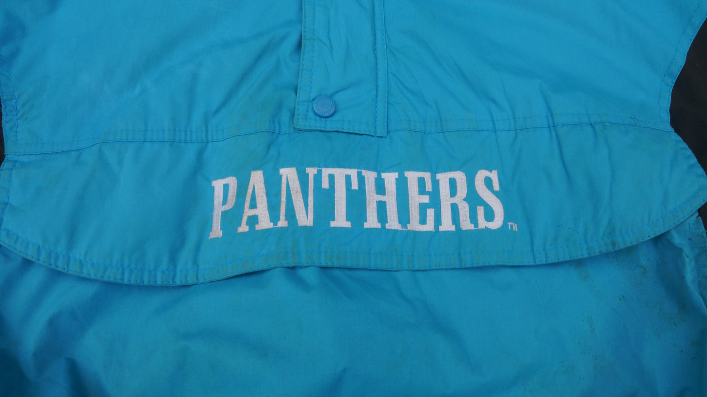 Carolina Panther Logo Athletic 1/4 Zip (XL)