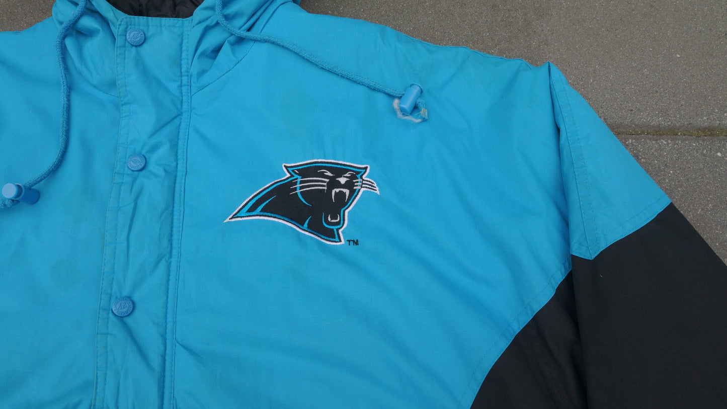 Carolina Panther Logo Athletic 1/4 Zip (XL)