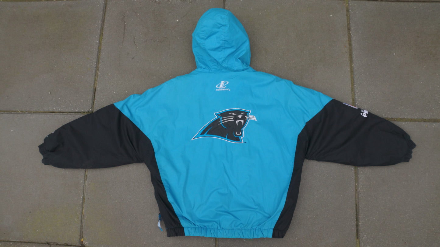 Carolina Panther Logo Athletic 1/4 Zip (XL)