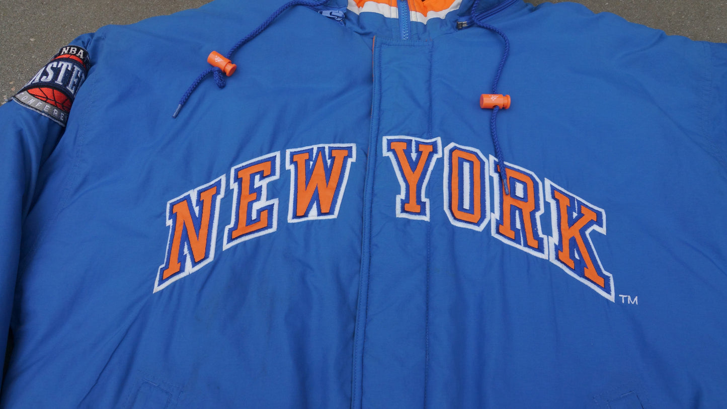 New York Nicks Apex Full-Zip Jacket w/ Detachable Hood (L)