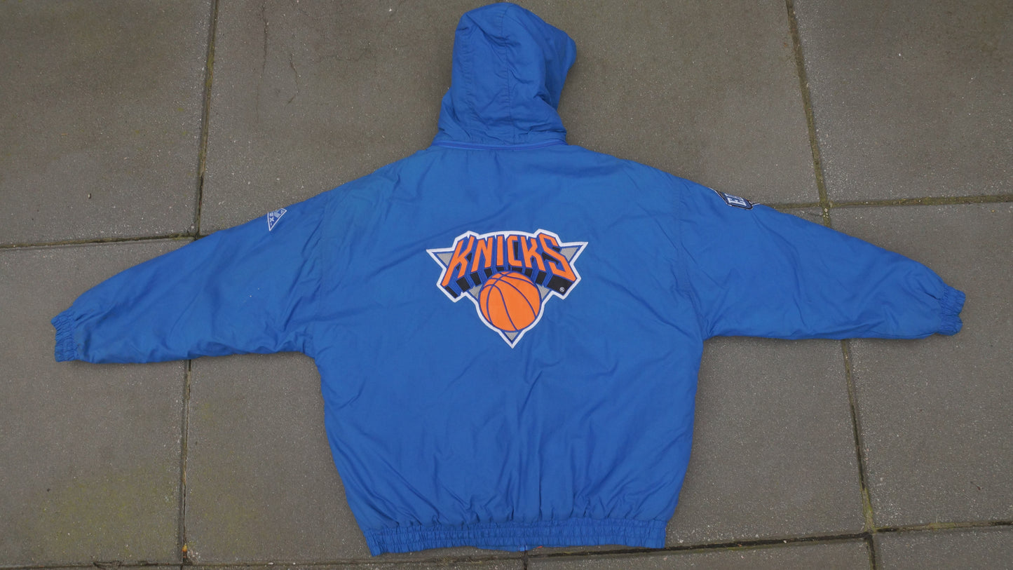 New York Nicks Apex Full-Zip Jacket w/ Detachable Hood (L)