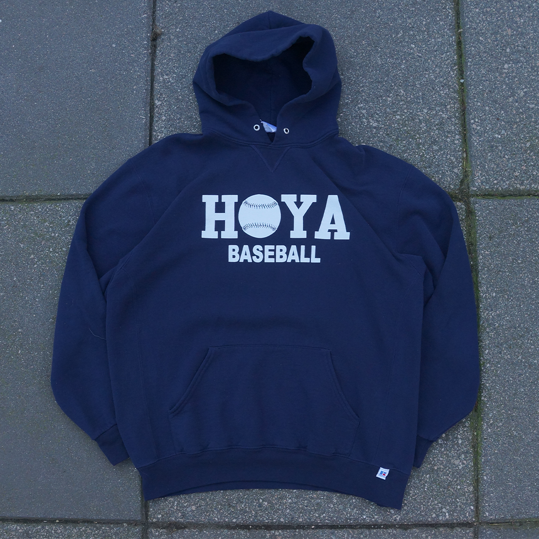 Navy Hoya Baseball Hoodie