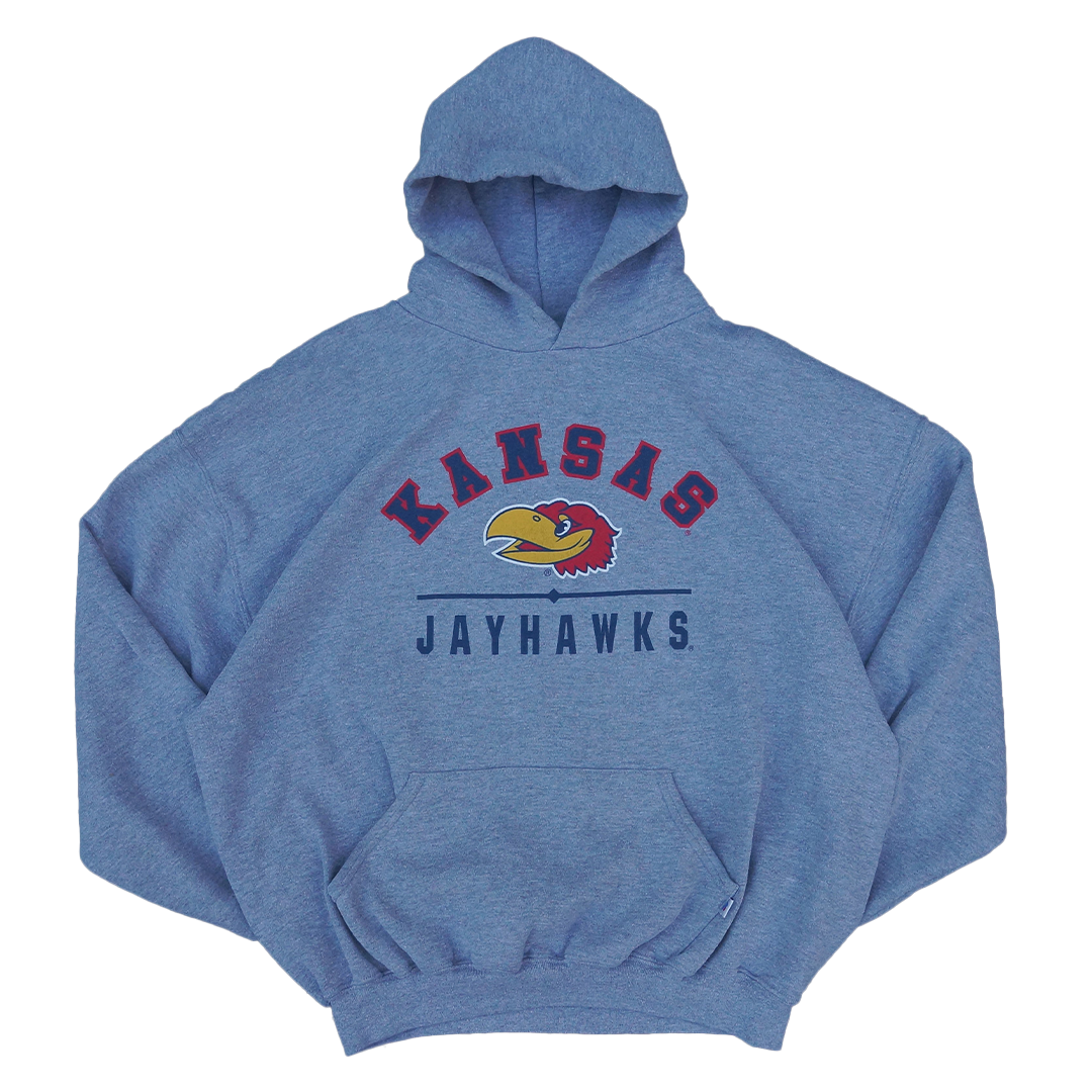 Kansas Jayhawks Grey Pullover (XXL)