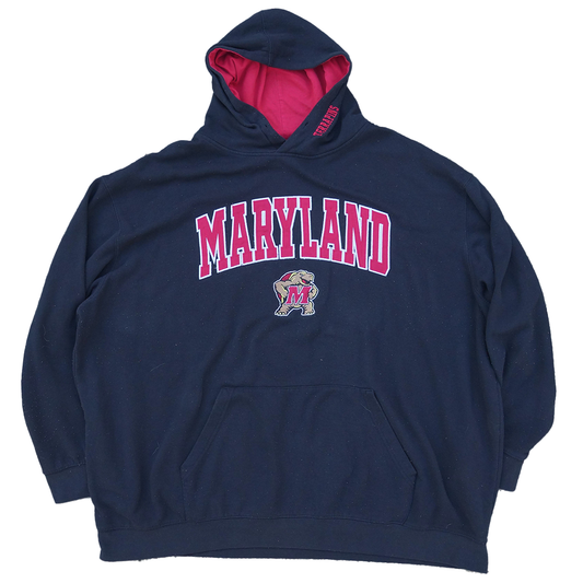 Maryland Terrapins Embroidered Hoodie (4X)