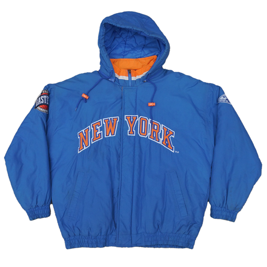 New York Nicks Apex Full-Zip Jacket w/ Detachable Hood (L)