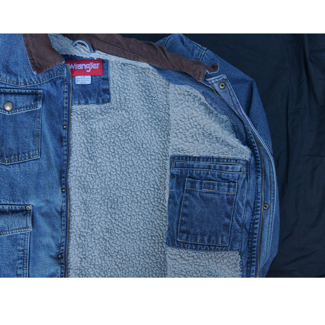 Wrangler Sherpa Lined Jean Chore